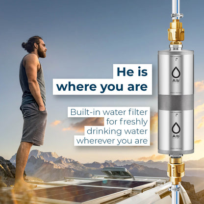 Alb Filter® Travel Fusion Active and Nano Drinking Water Filter | Fixed Instillation