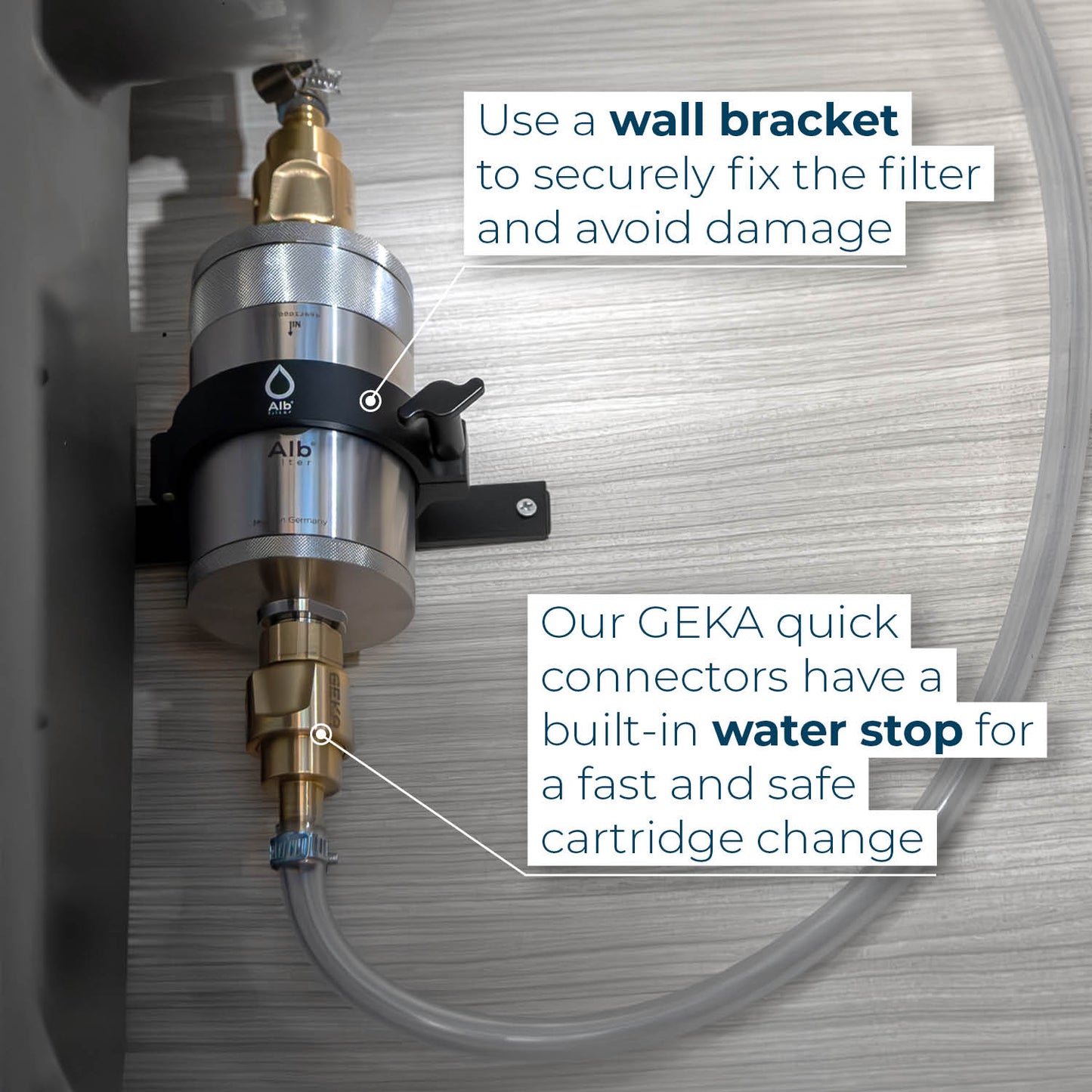 Alb Filter® Travel Nano - Advanced Germ Barrier for Fixed Installation