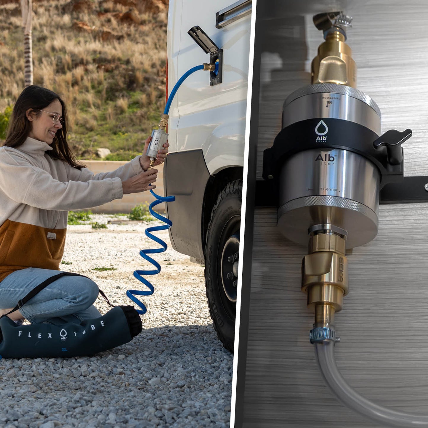 Alb Filter® Pro Camper Set - Complete Filtration for RVs, Caravans, Boats, and Campers